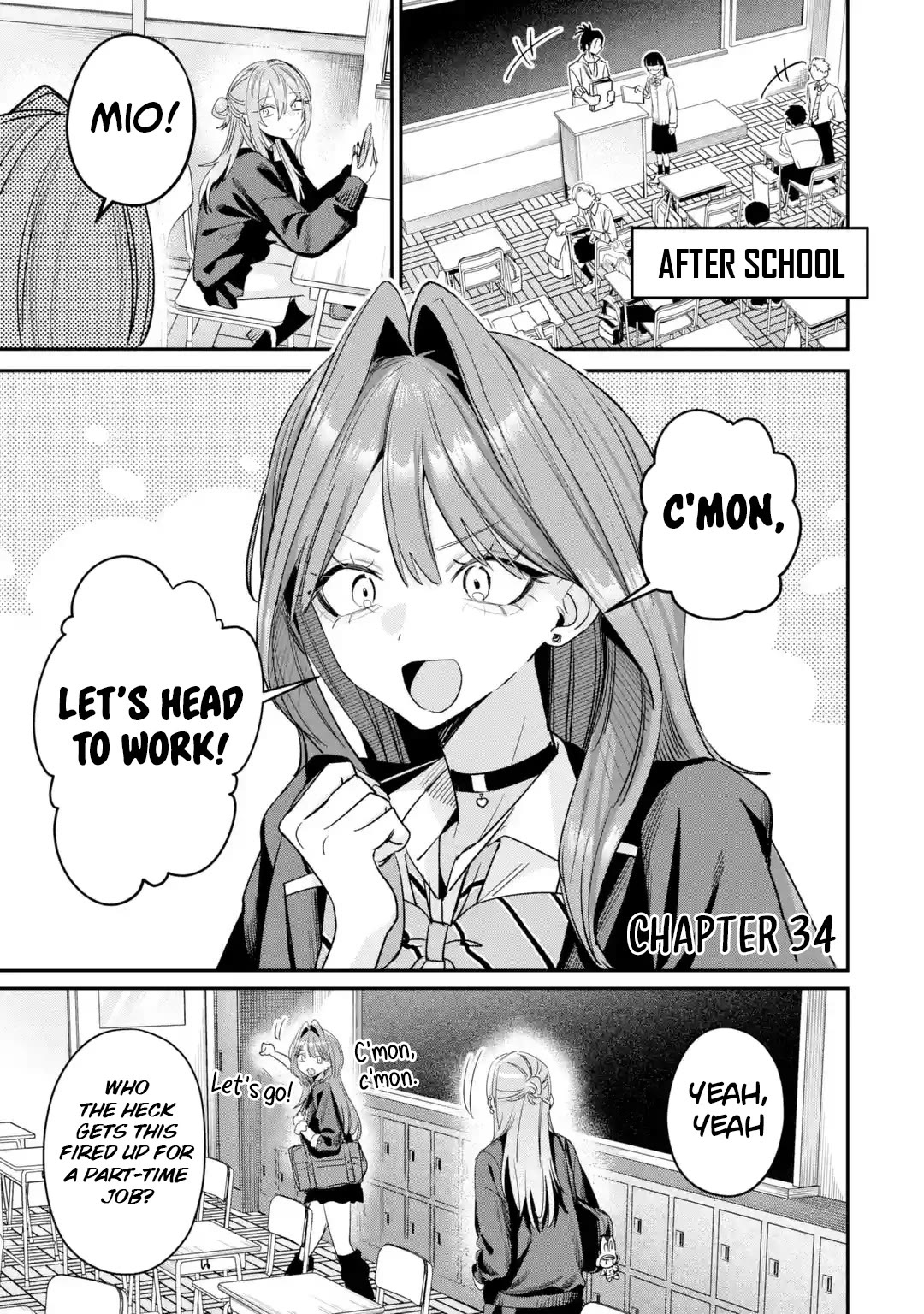 Haimiya-Senpai is Scary But Cute chapter 34 page 2
