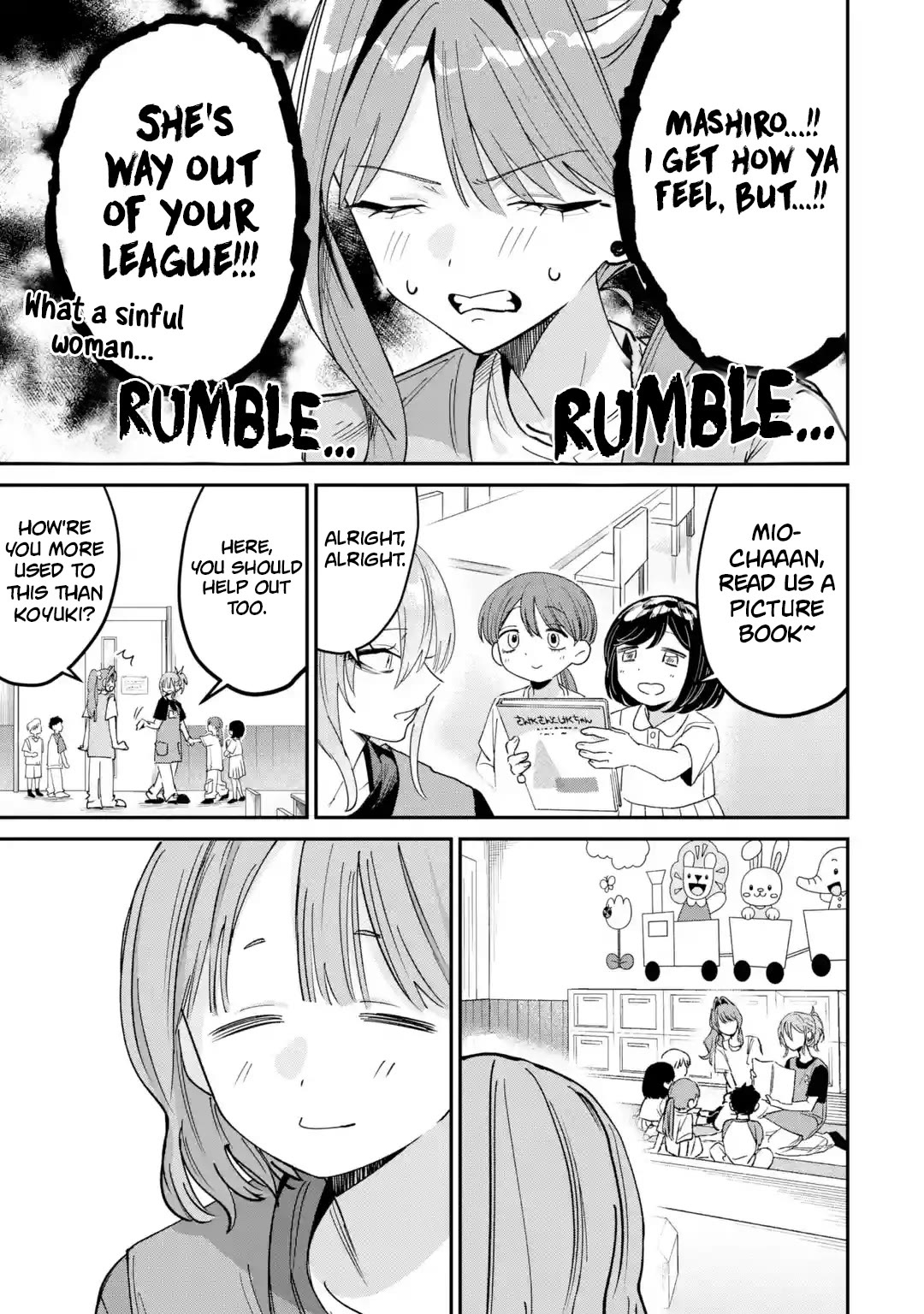 Haimiya-Senpai is Scary But Cute chapter 34 page 6