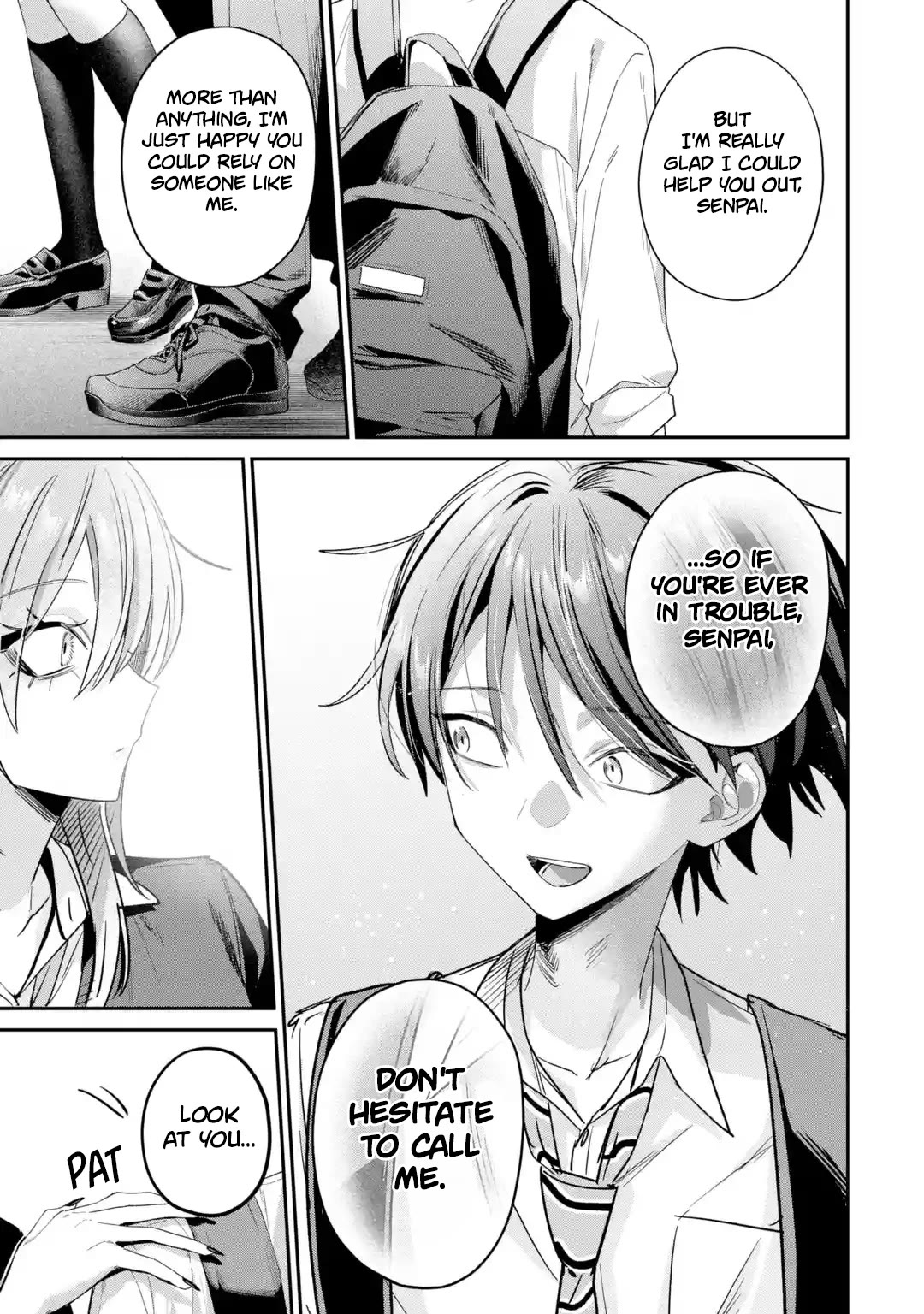 Haimiya-Senpai is Scary But Cute chapter 35 page 12