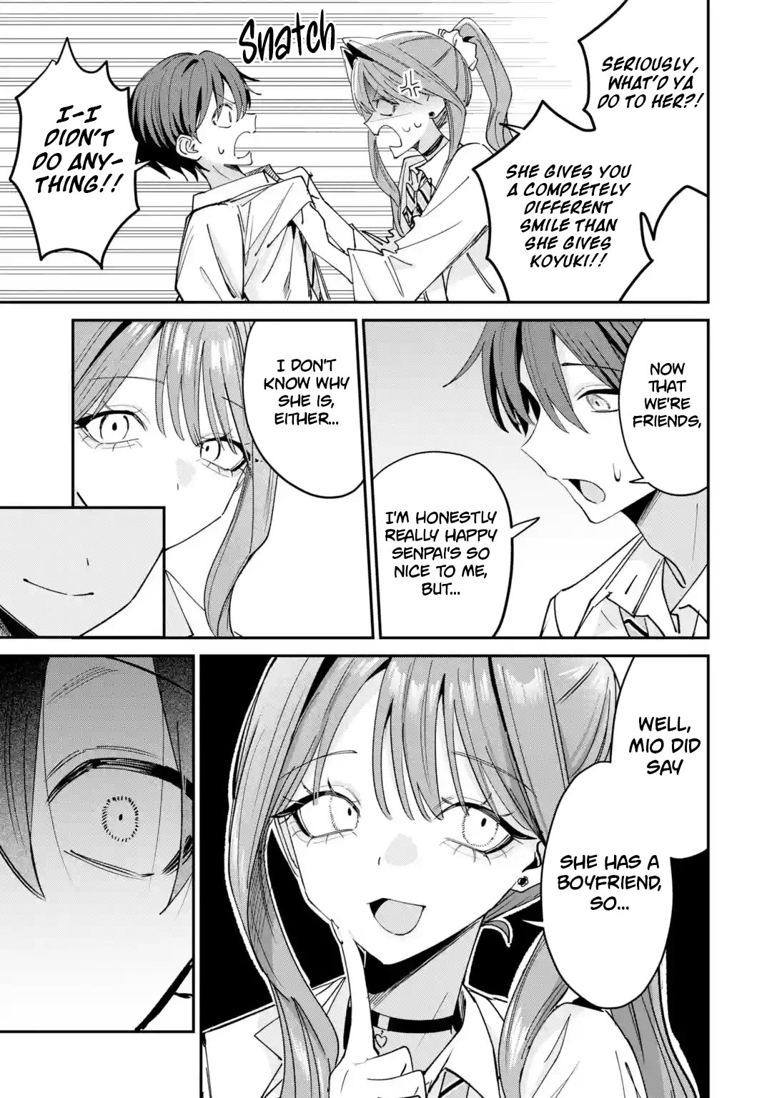 Haimiya-Senpai is Scary But Cute chapter 36 page 8