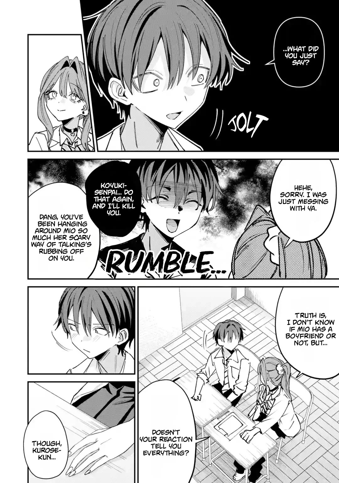 Haimiya-Senpai is Scary But Cute chapter 36 page 9