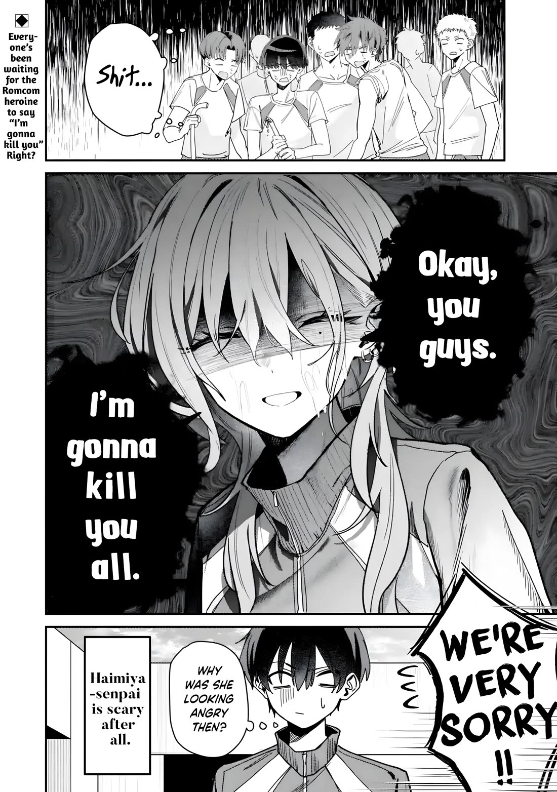 Haimiya-Senpai is Scary But Cute chapter 4 page 9