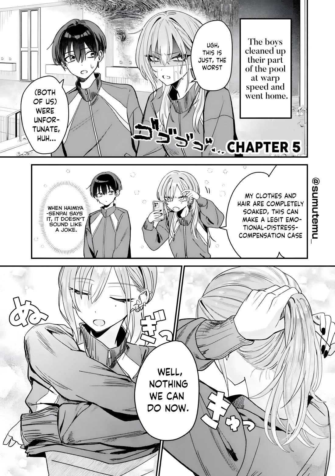 Haimiya-Senpai is Scary But Cute chapter 5 page 2