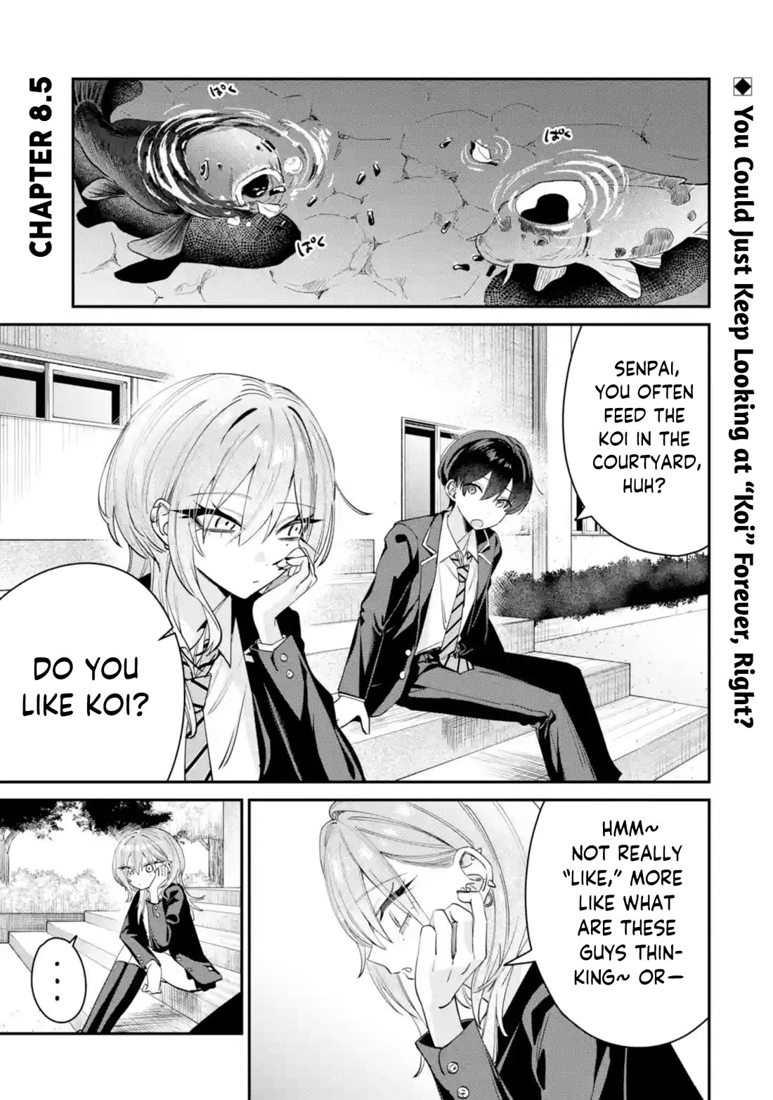 Haimiya-Senpai is Scary But Cute chapter 8.5 page 2