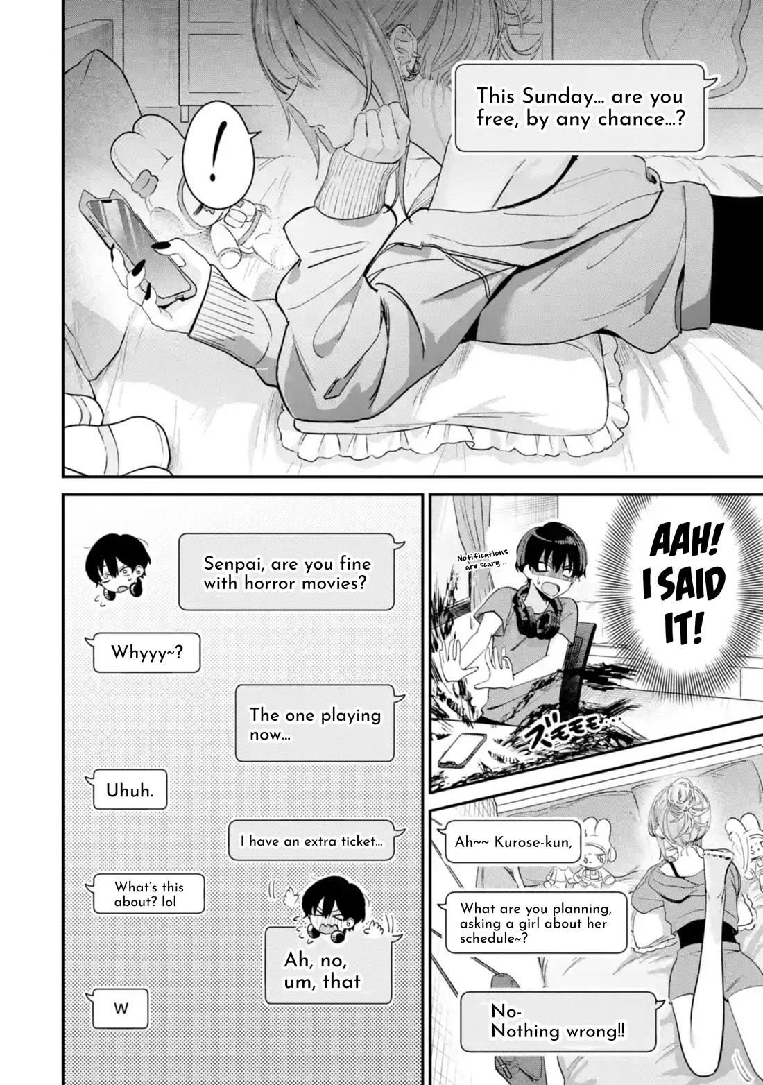 Haimiya-Senpai is Scary But Cute chapter 9 page 7