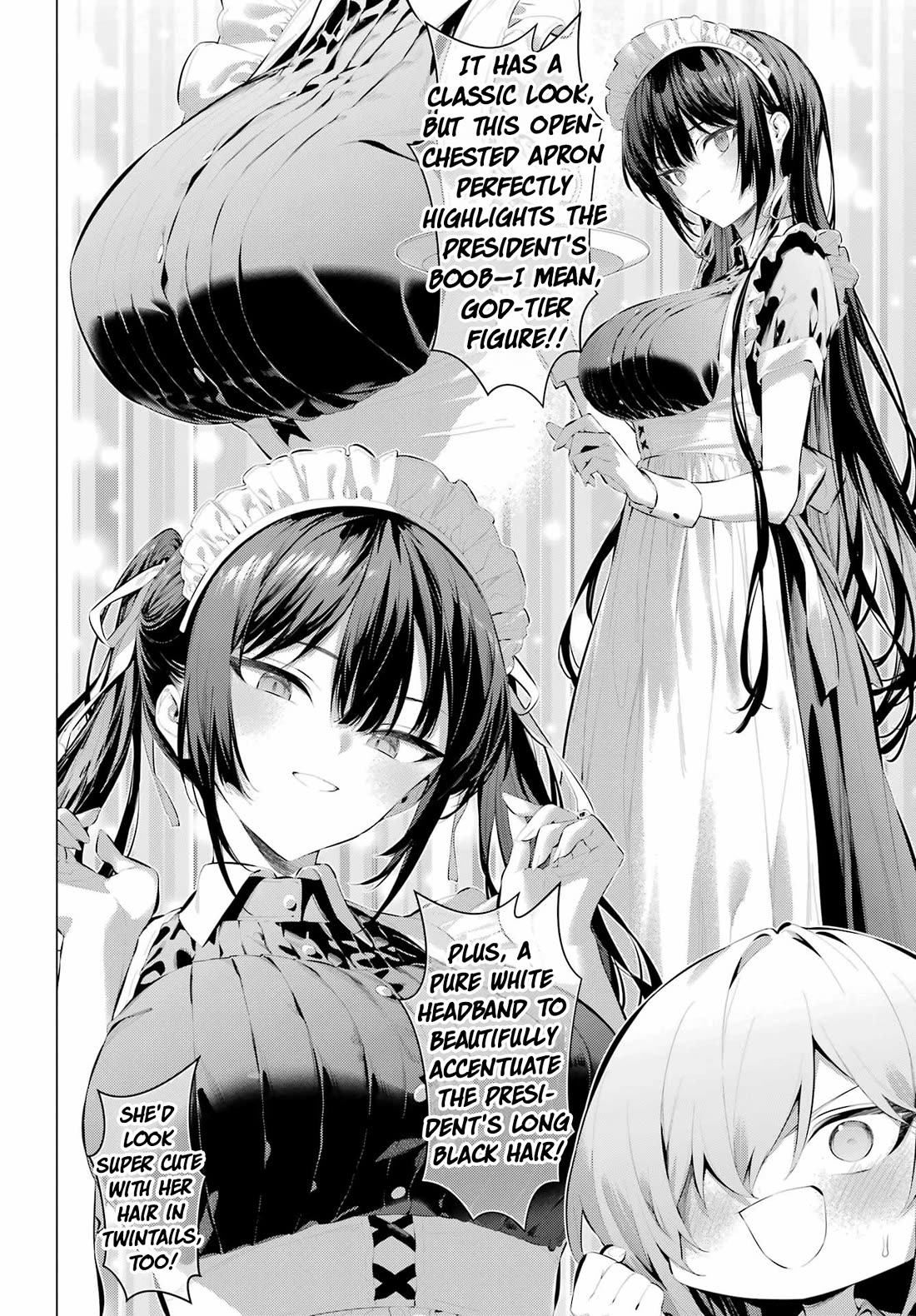 Haite Kudasai, Takamine San chapter 69.1 page 9