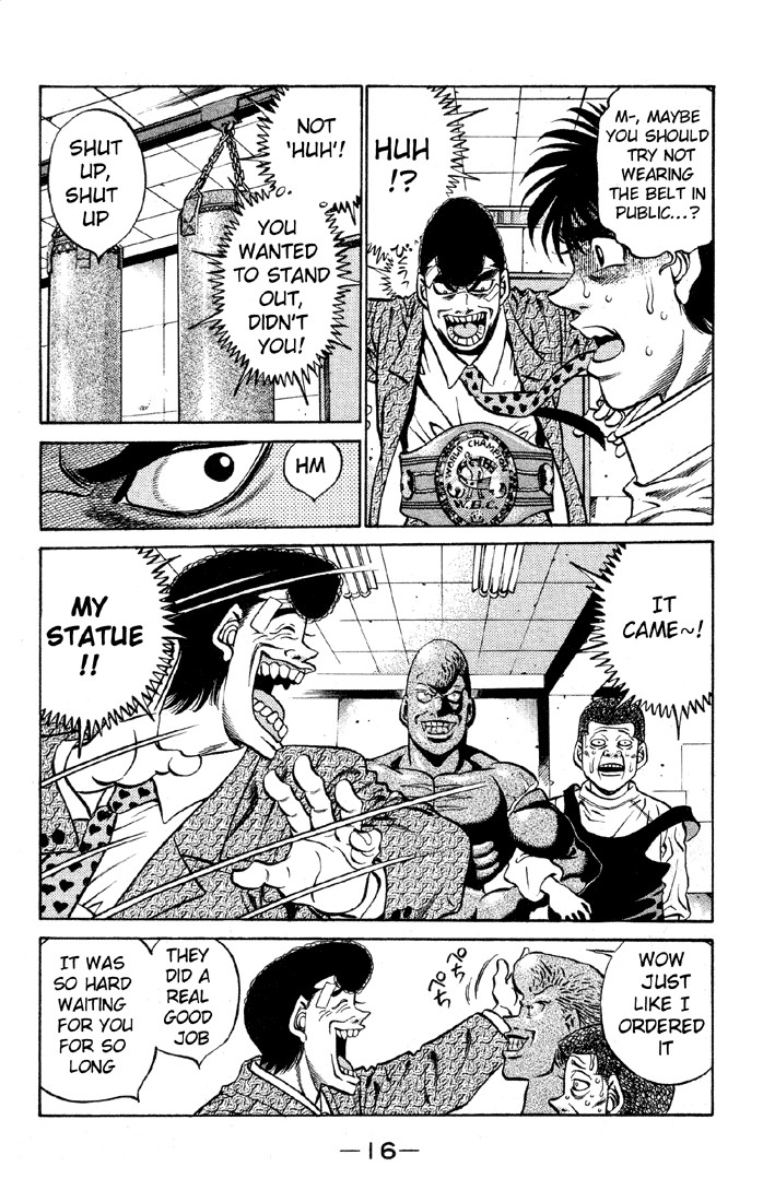 Hajime no Ippo chapter 398 page 16
