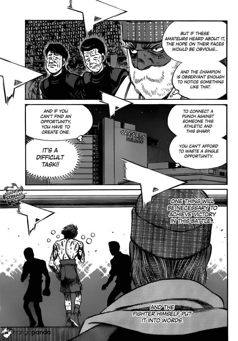 Hajime no Ippo – The First Step chapter 1001 page 3