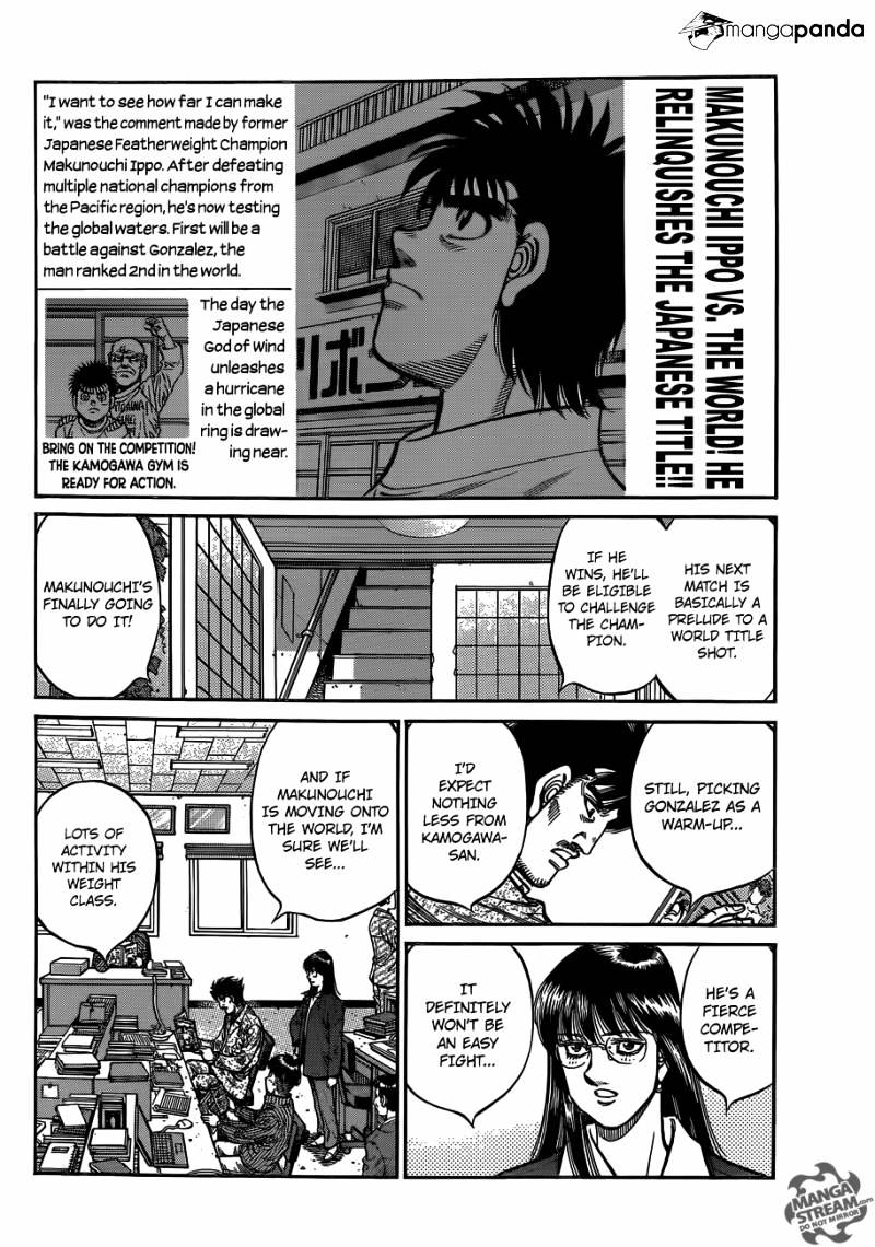 Hajime no Ippo – The First Step chapter 1010 page 4