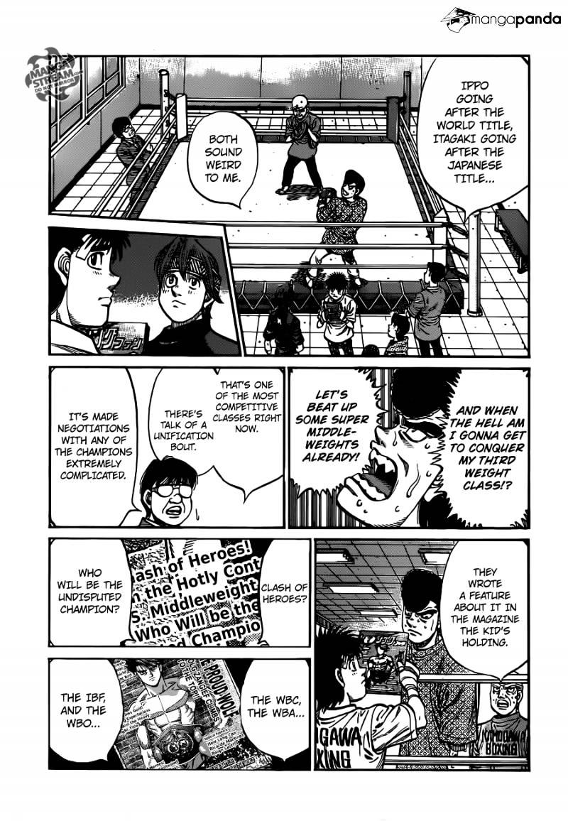 Hajime no Ippo – The First Step chapter 1012 page 13