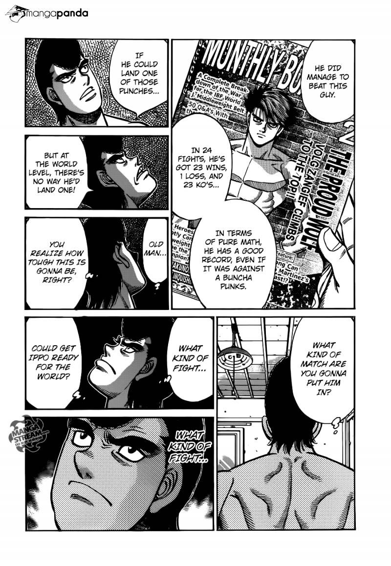 Hajime no Ippo – The First Step chapter 1012 page 16