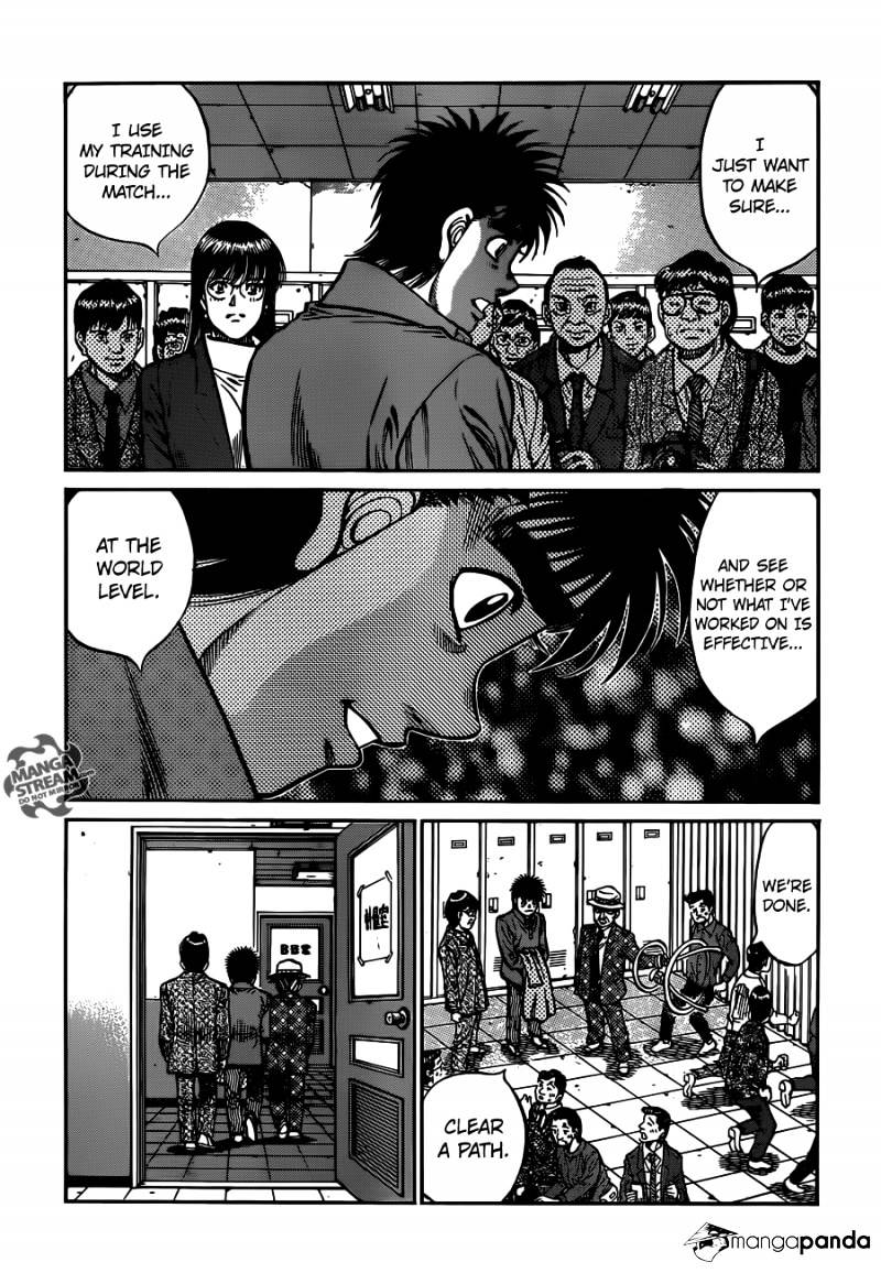 Hajime no Ippo – The First Step chapter 1020 page 11