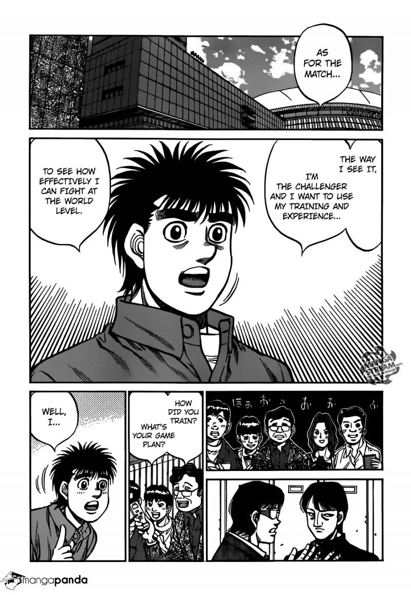 Hajime no Ippo – The First Step chapter 1020 page 5