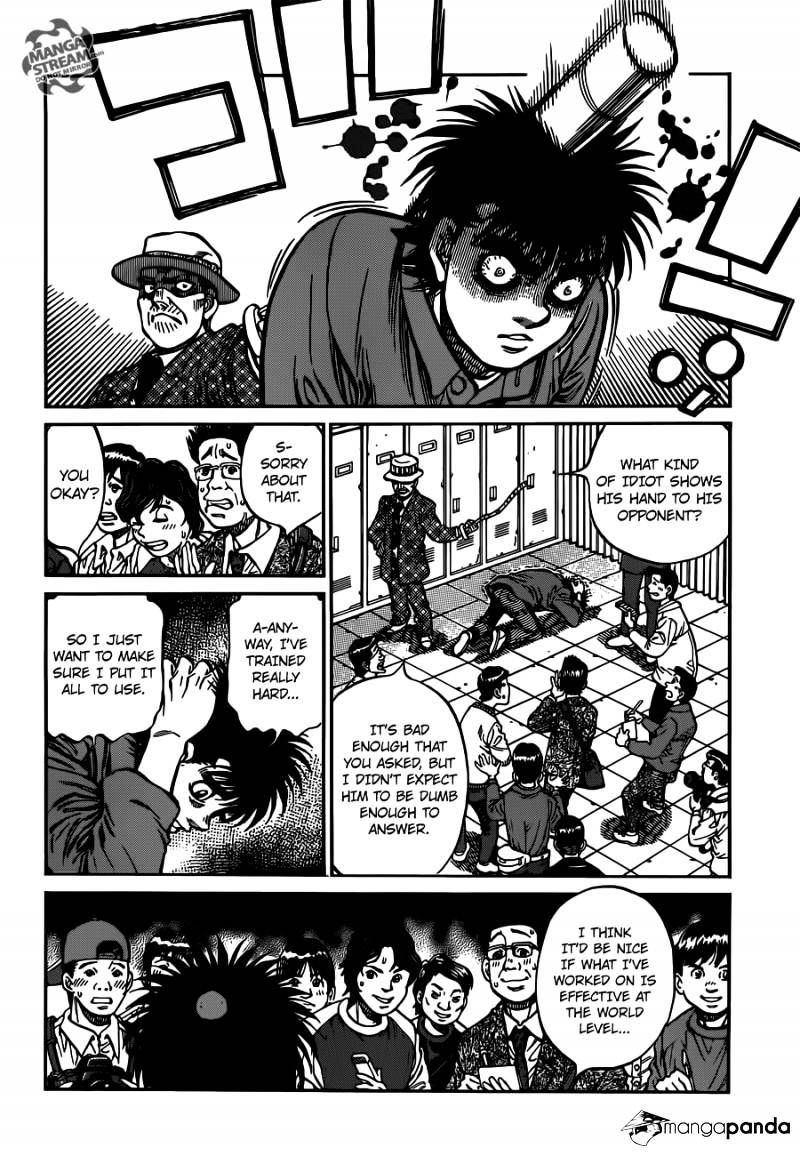 Hajime no Ippo – The First Step chapter 1020 page 6