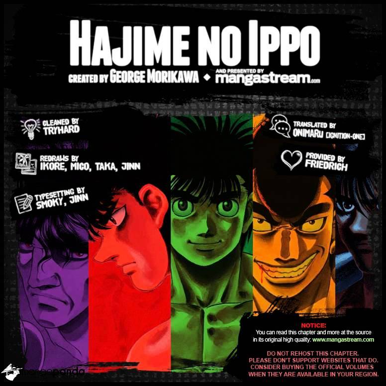 Hajime no Ippo – The First Step chapter 1024 page 3