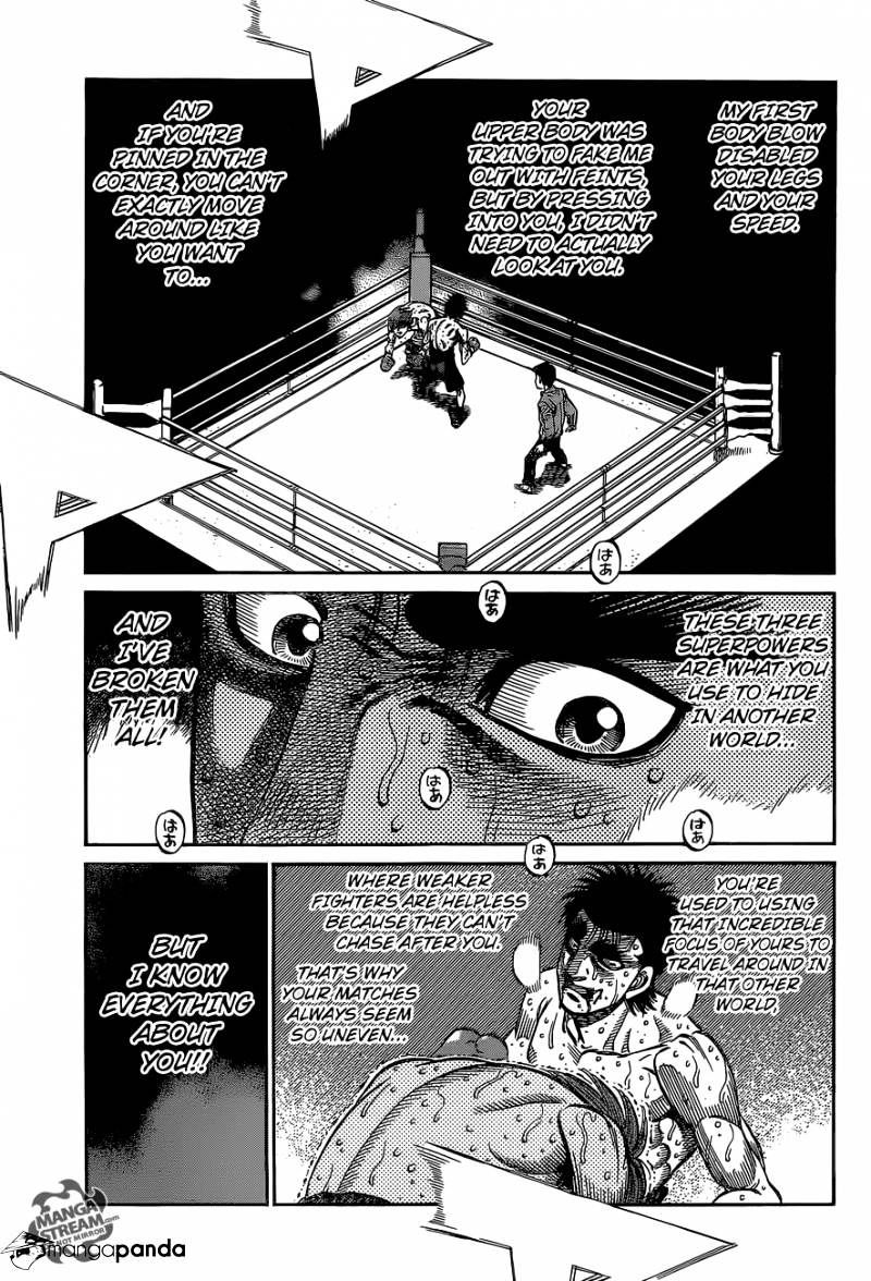 Hajime no Ippo – The First Step chapter 1026 page 15