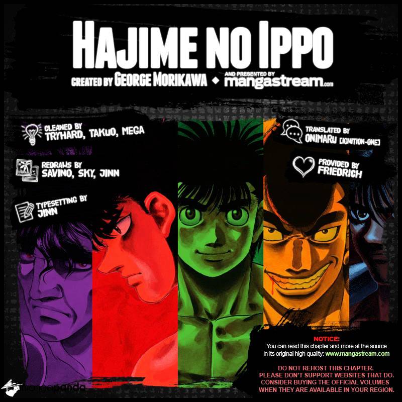 Hajime no Ippo – The First Step chapter 1028 page 2