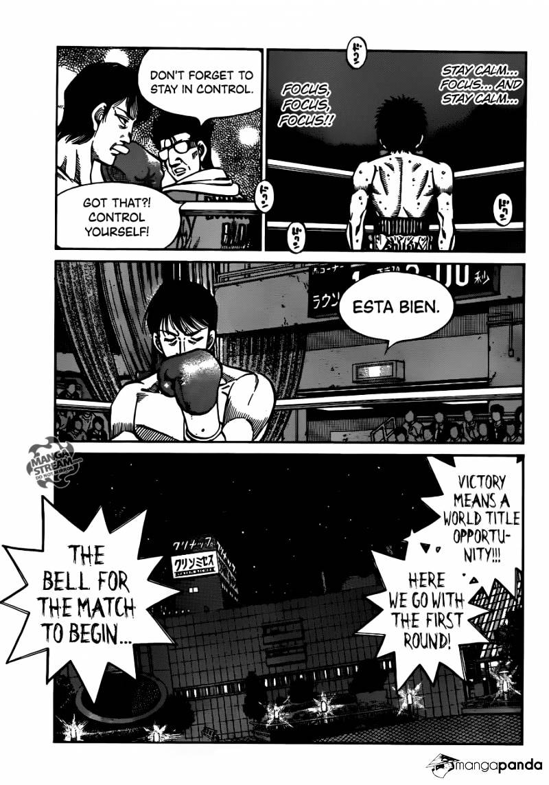 Hajime no Ippo – The First Step chapter 1032 page 15