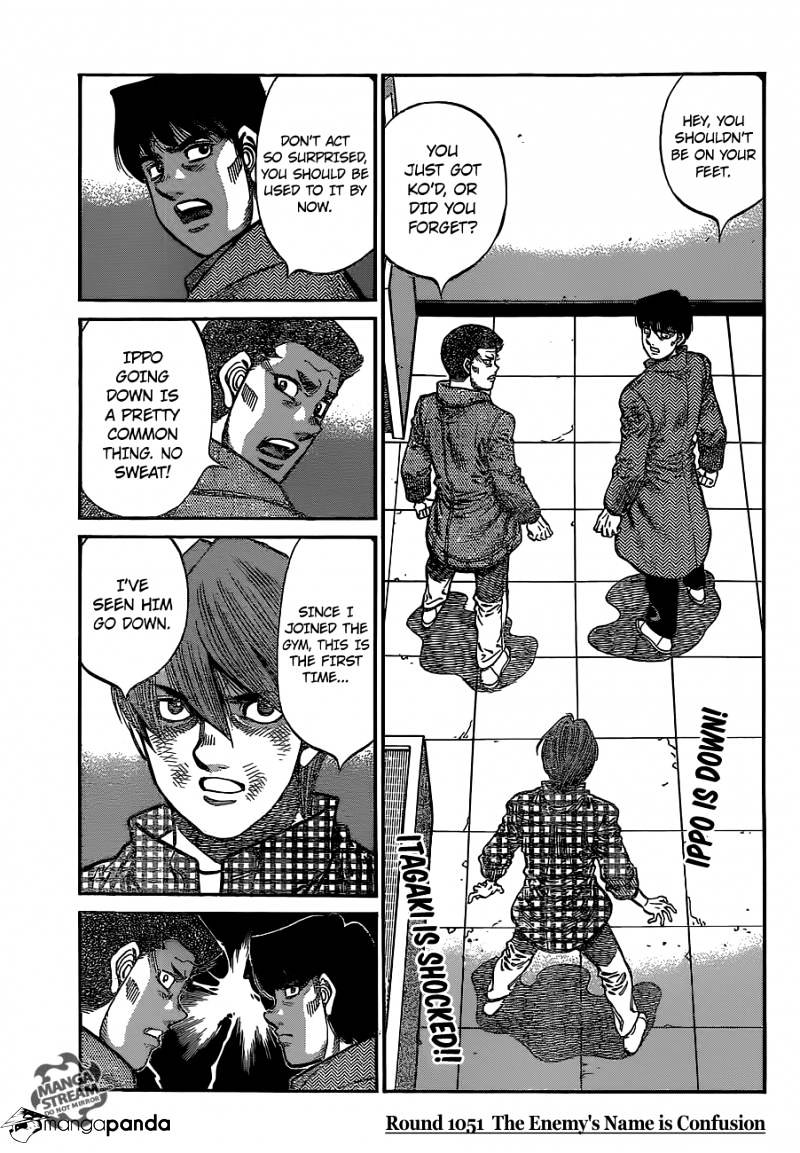 Hajime no Ippo – The First Step chapter 1051 page 1