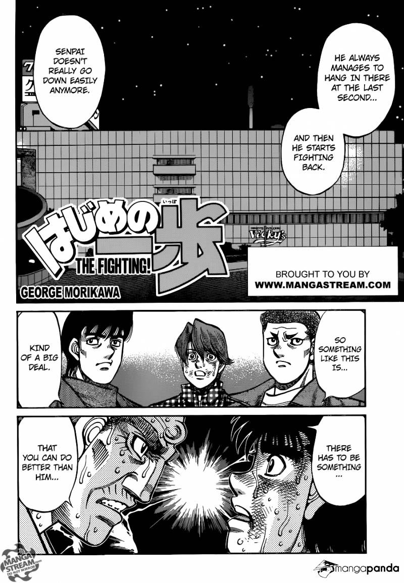 Hajime no Ippo – The First Step chapter 1051 page 2