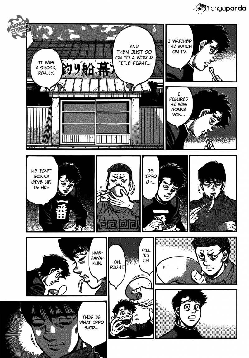 Hajime no Ippo – The First Step chapter 1073 page 6