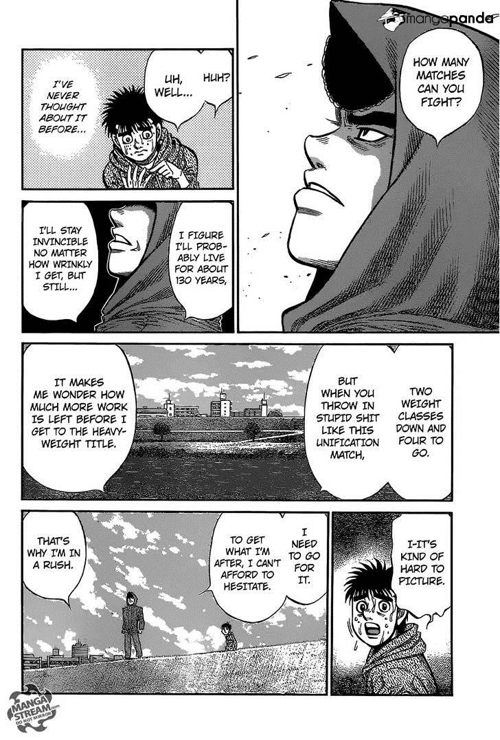 Hajime no Ippo – The First Step chapter 1080 page 8