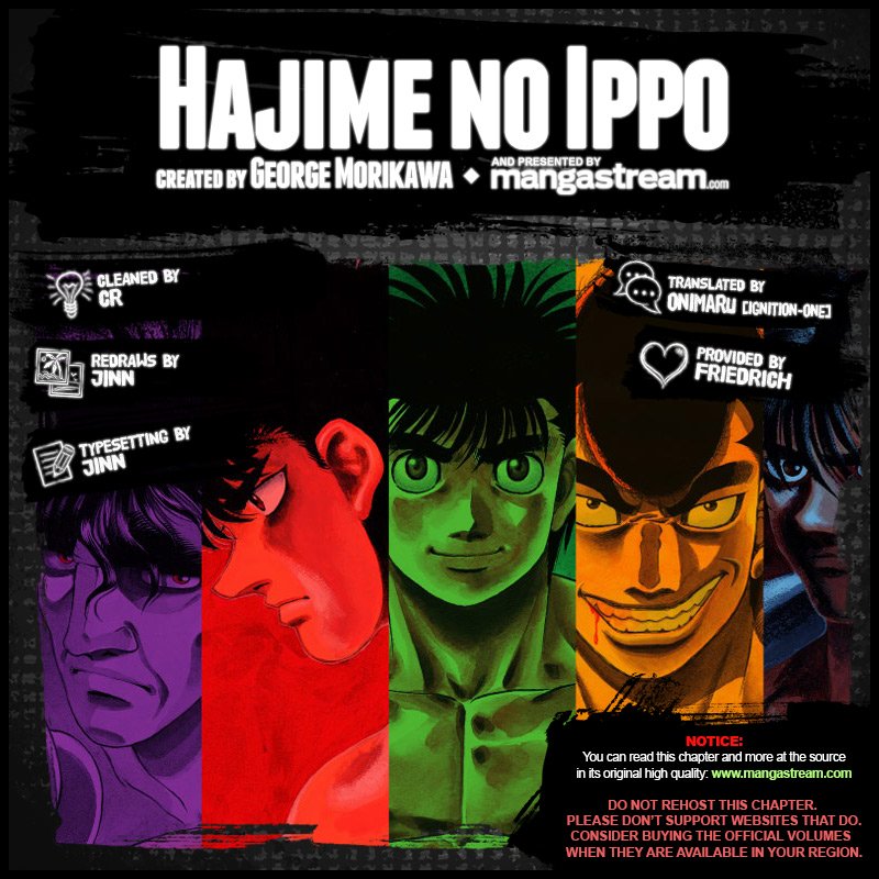 Hajime no Ippo – The First Step chapter 1089 page 2