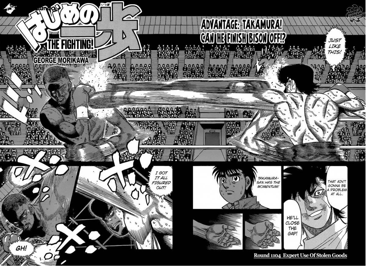 Hajime no Ippo – The First Step chapter 1104 page 2