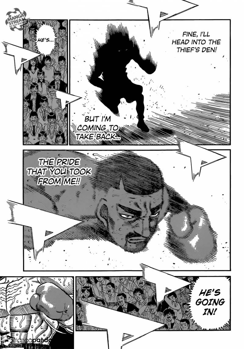 Hajime no Ippo – The First Step chapter 1107 page 14