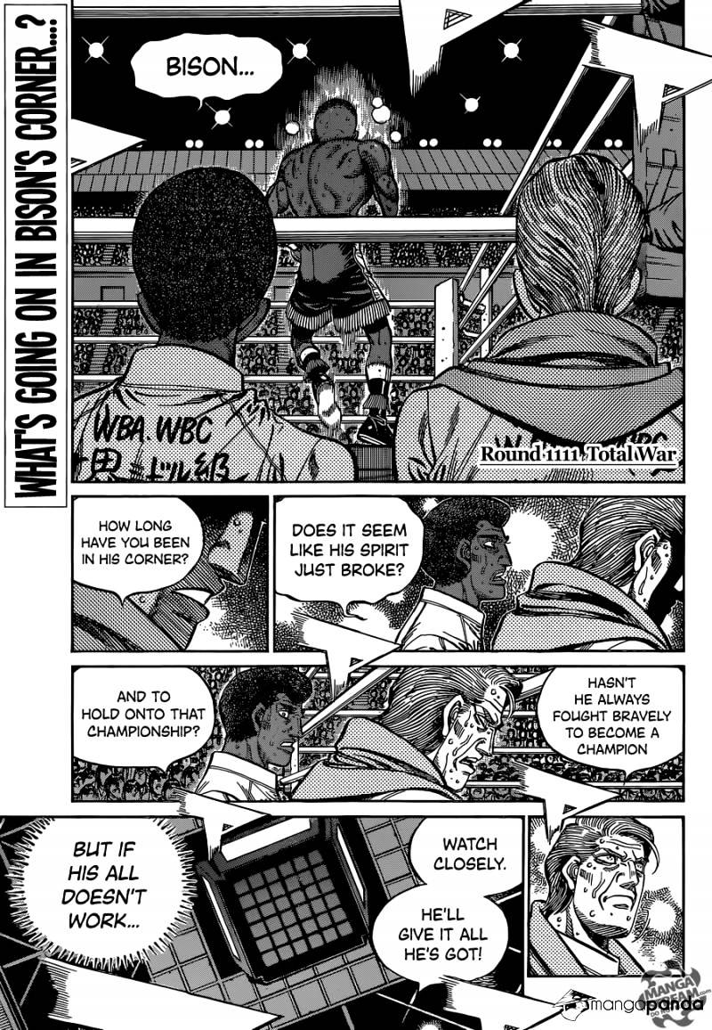 Hajime no Ippo – The First Step chapter 1111 page 3