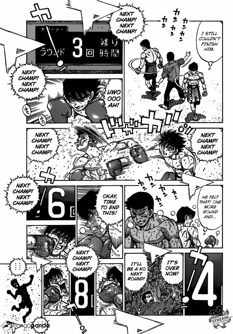 Hajime no Ippo – The First Step chapter 1137 page 9