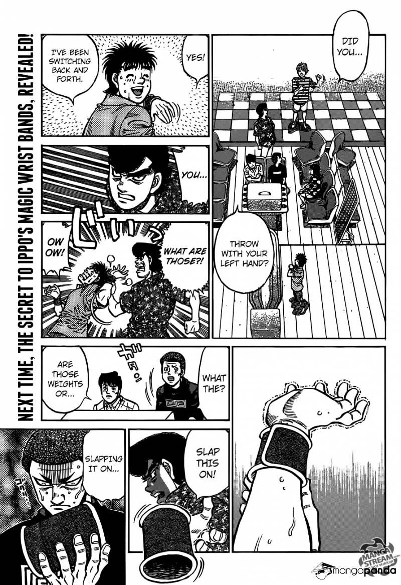 Hajime no Ippo – The First Step chapter 1158 page 13