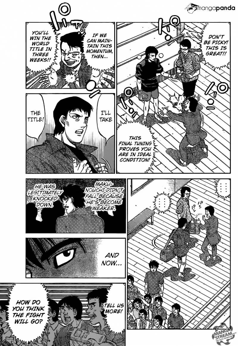 Hajime no Ippo – The First Step chapter 1161 page 3