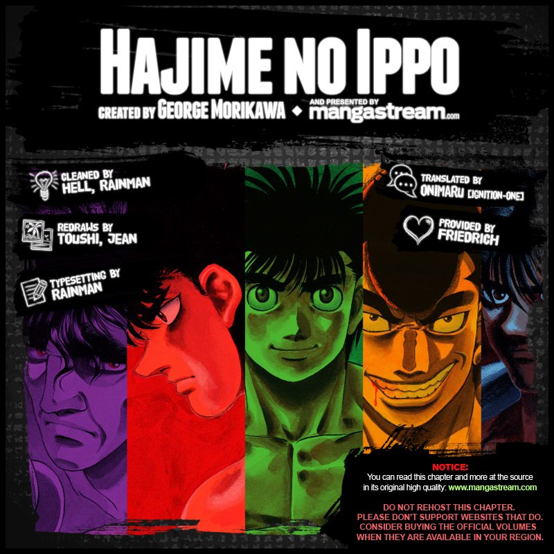 Hajime no Ippo – The First Step chapter 1185 page 2