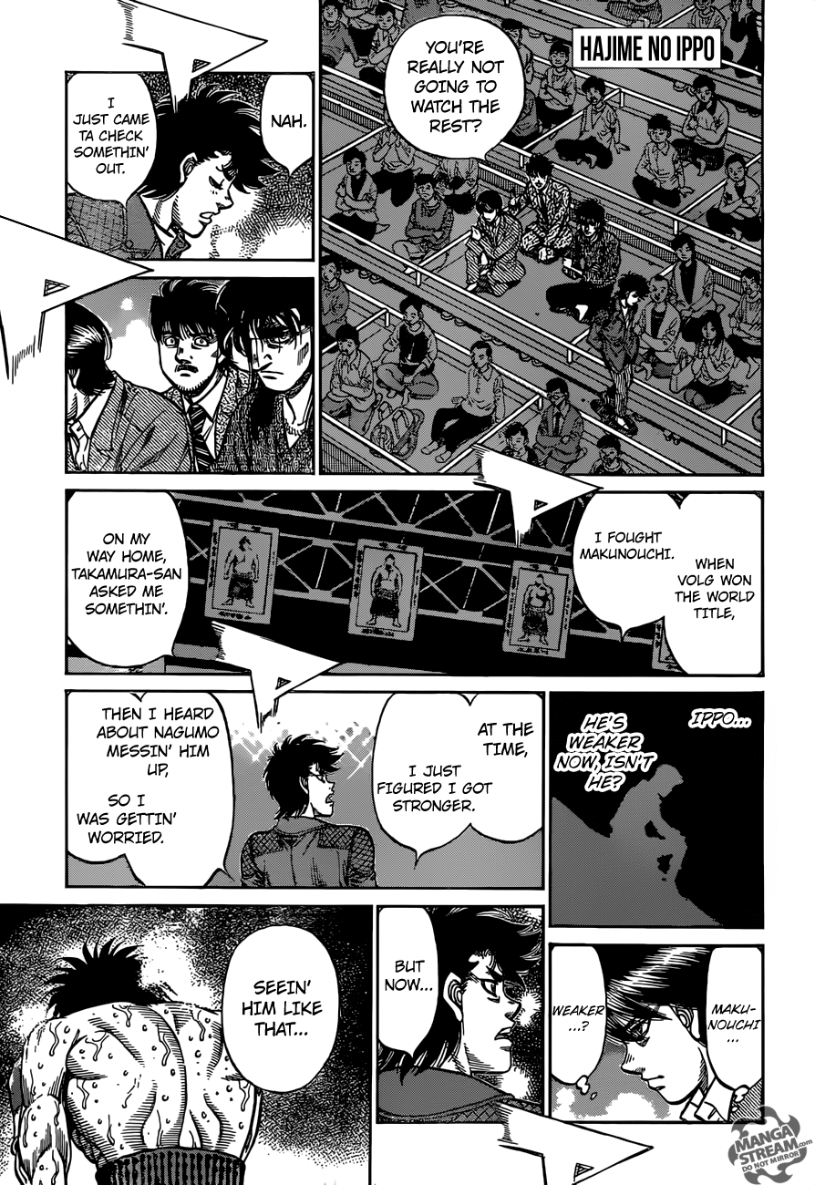 Hajime no Ippo – The First Step chapter 1187 page 1