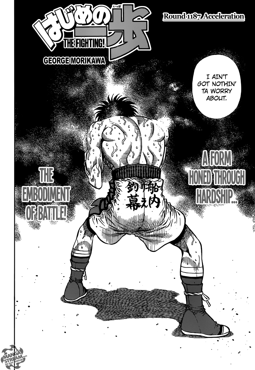 Hajime no Ippo – The First Step chapter 1187 page 3