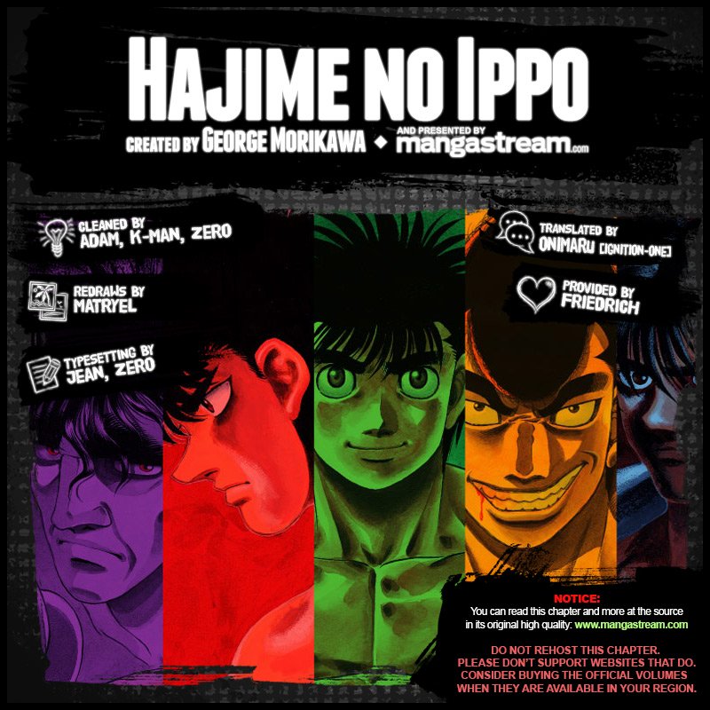 Hajime no Ippo – The First Step chapter 1208 page 2