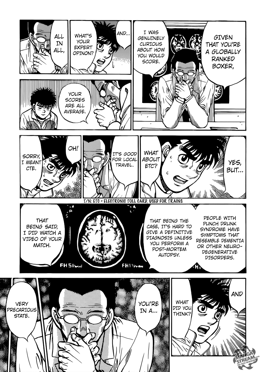 Hajime no Ippo – The First Step chapter 1208 page 8