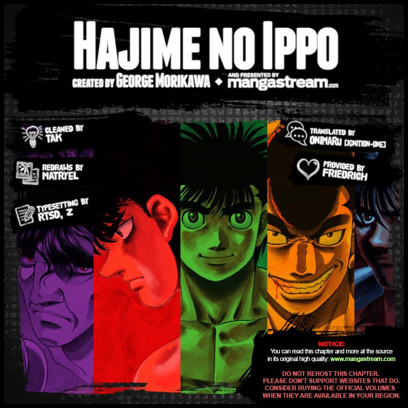 Hajime no Ippo – The First Step chapter 1212 page 2