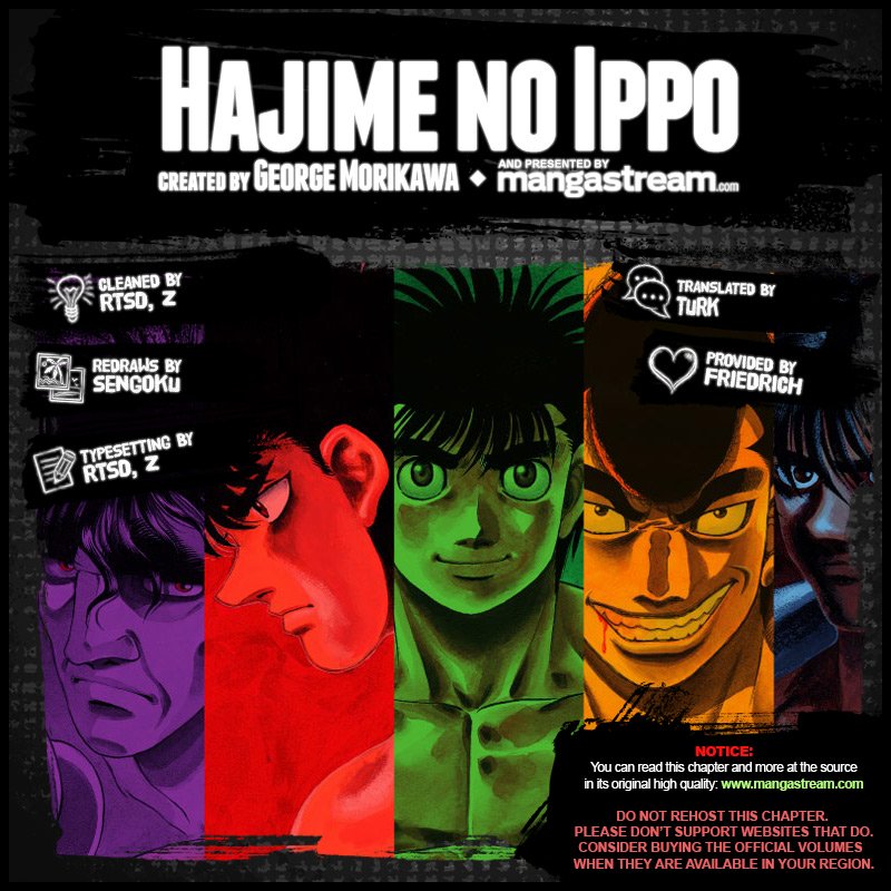 Hajime no Ippo – The First Step chapter 1216 page 2