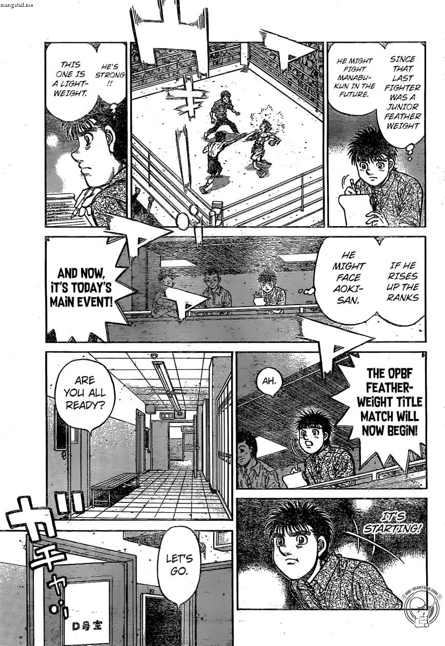 Hajime no Ippo – The First Step chapter 1229 page 17