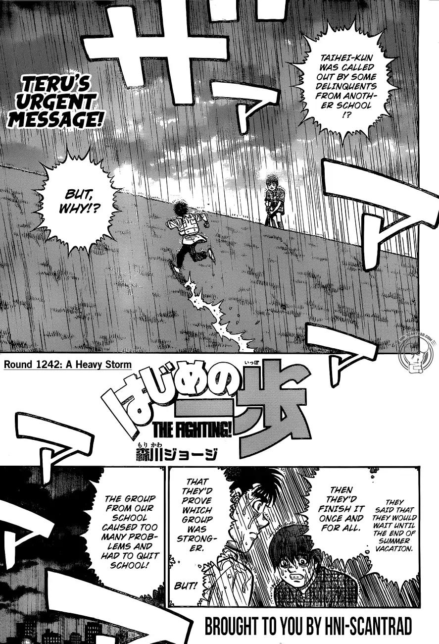 Hajime no Ippo – The First Step chapter 1242 page 1