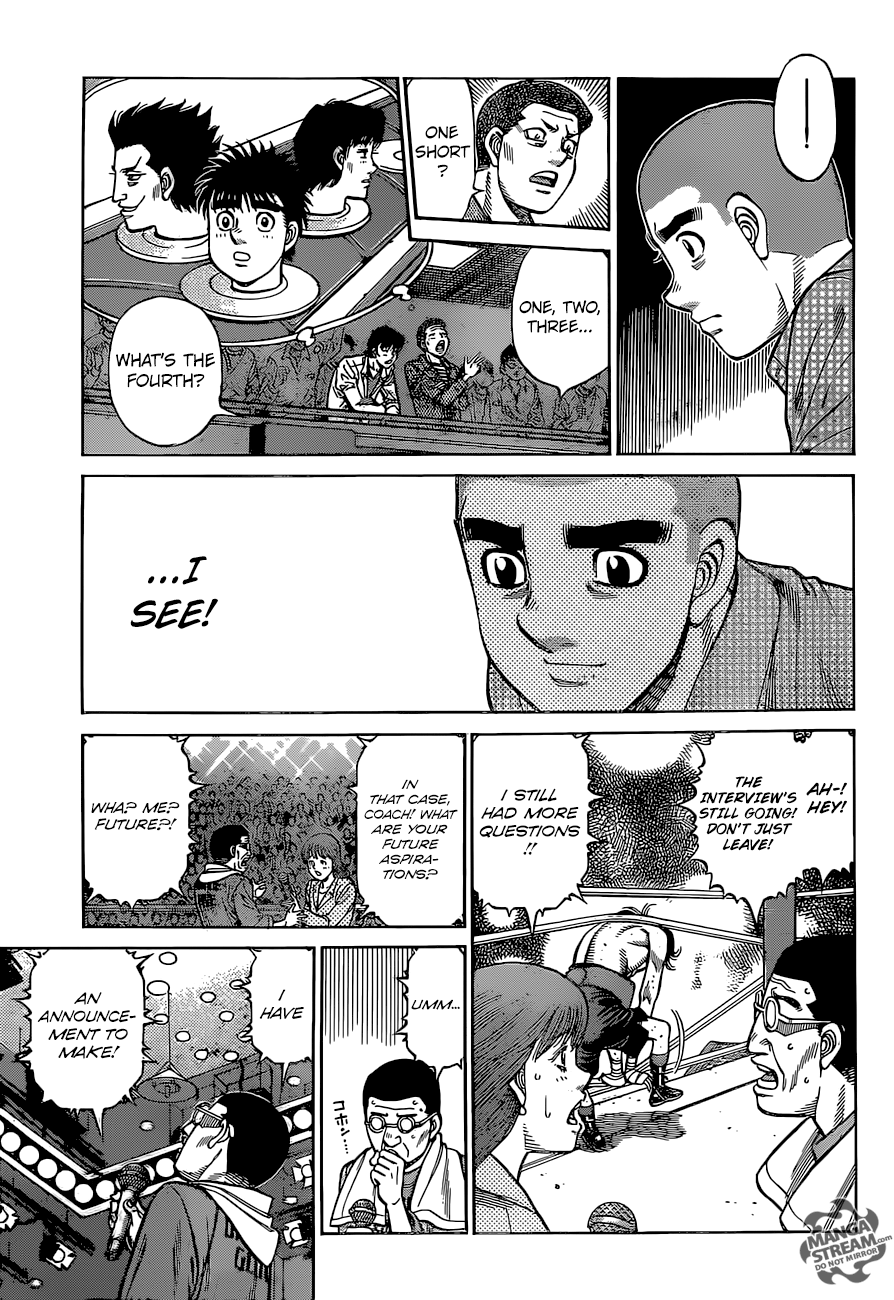 Hajime no Ippo – The First Step chapter 1262 page 11