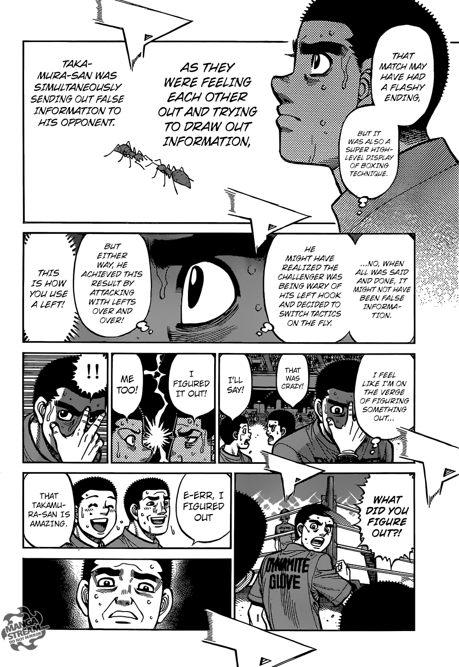 Hajime no Ippo – The First Step chapter 1268 page 6