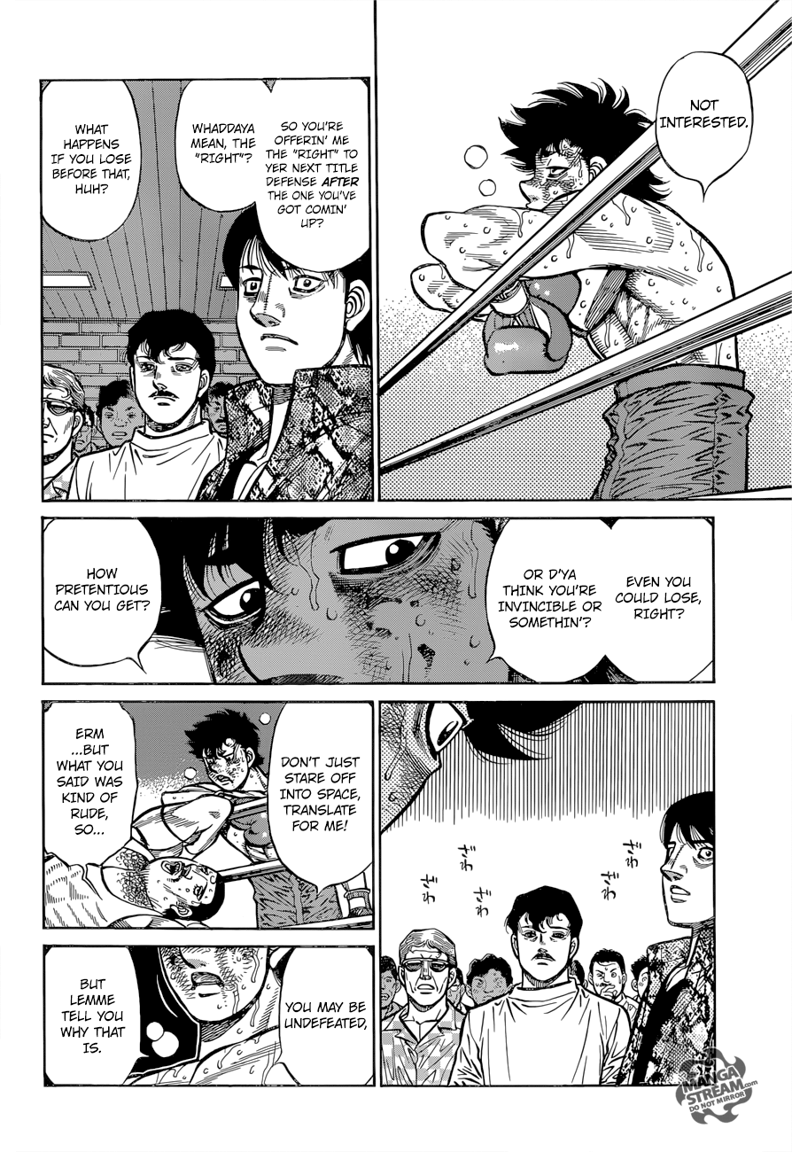 Hajime no Ippo – The First Step chapter 1275 page 14