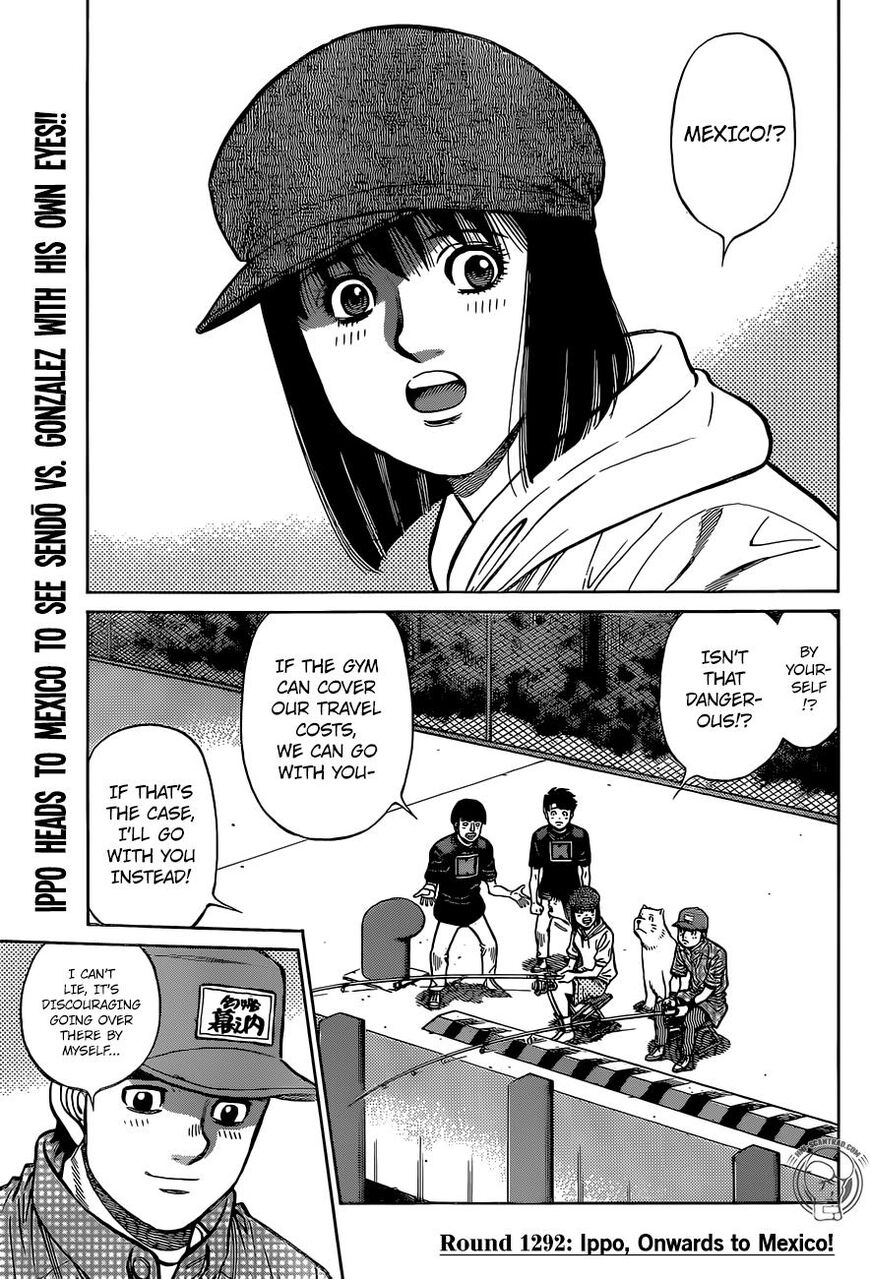 Hajime no Ippo – The First Step chapter 1292 page 1