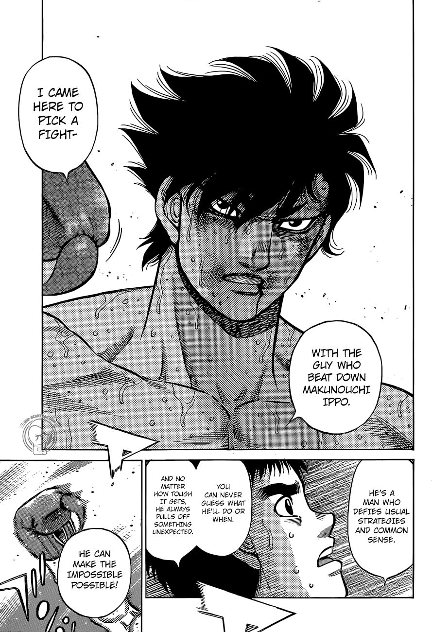 Hajime no Ippo – The First Step chapter 1296 page 17