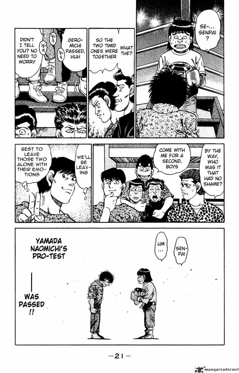 Hajime no Ippo – The First Step chapter 133 page 22