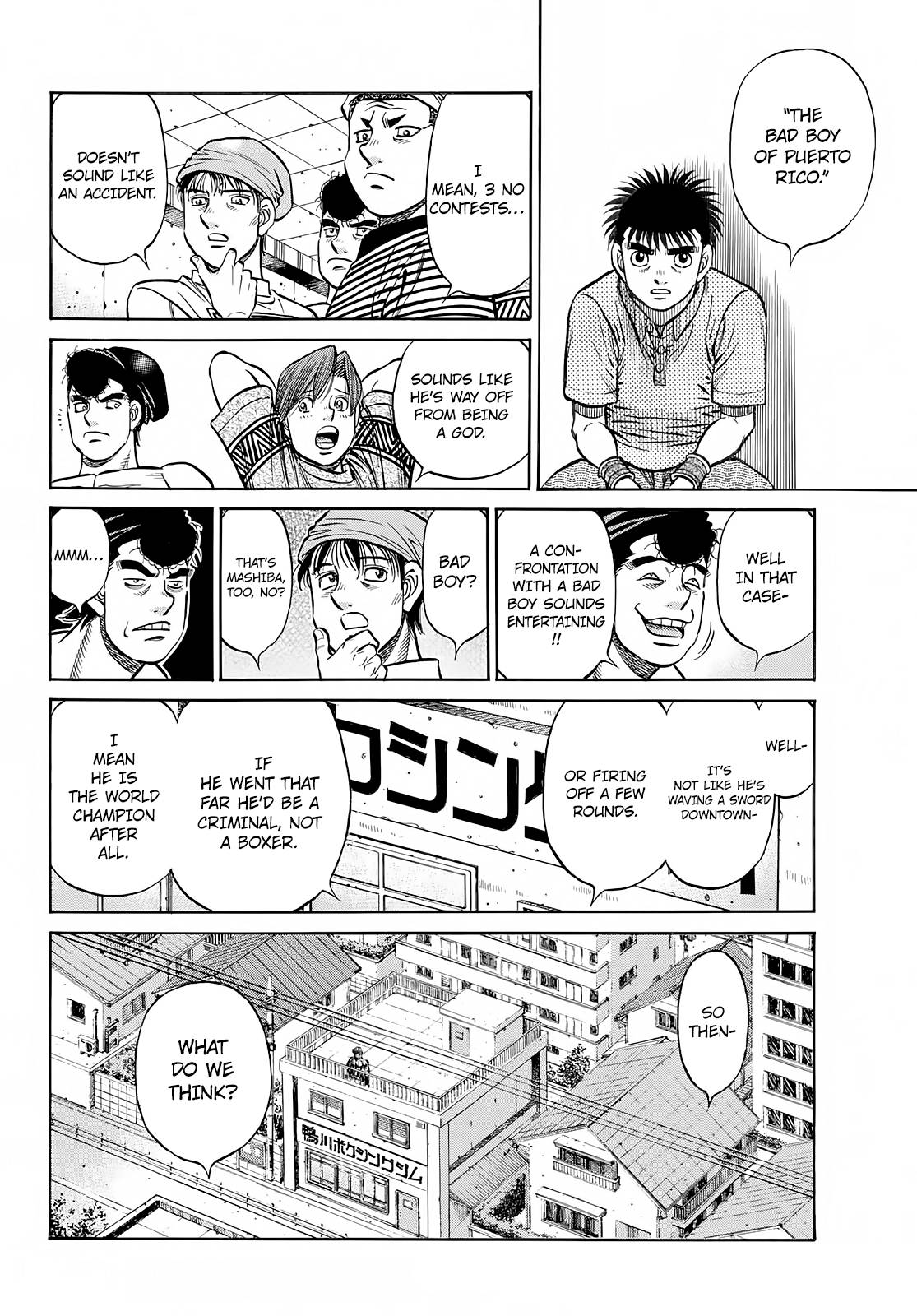 Hajime no Ippo – The First Step chapter 1418 page 7