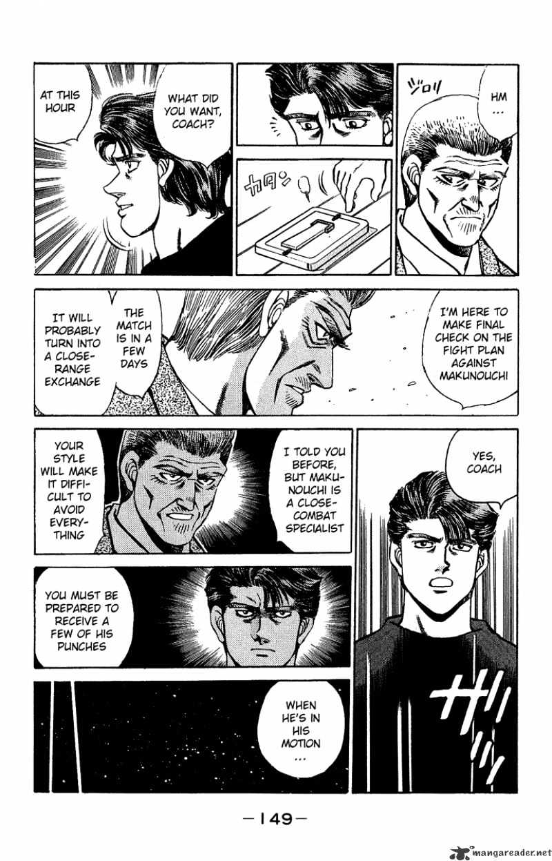 Hajime no Ippo – The First Step chapter 158 page 7